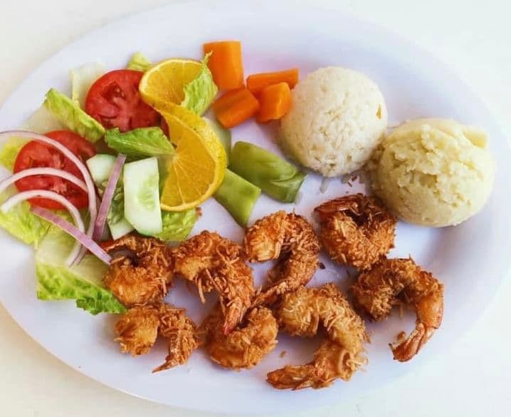 Camarones al Coco