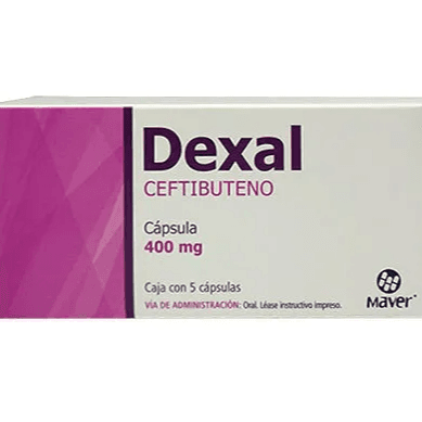 Dexal Ceftibuteno 400 mg 5 Capsulas