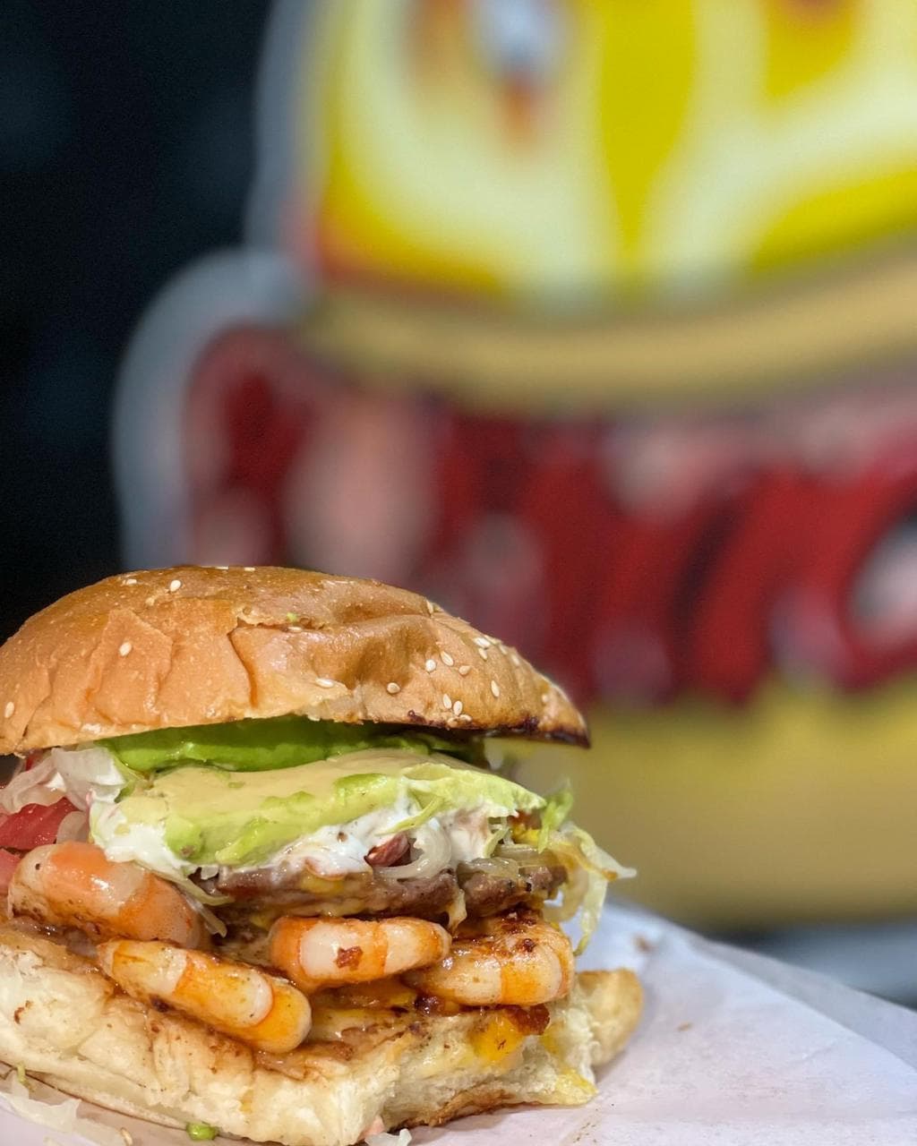 Hamburguesa Shackalosa Camarón