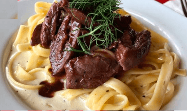 Pasta Fettuccine de Arrachera