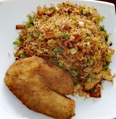 Arroz Frito con Lechón