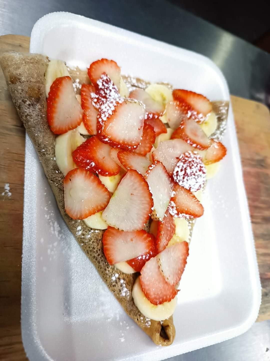 Crepa de Philadelphia con Fresa