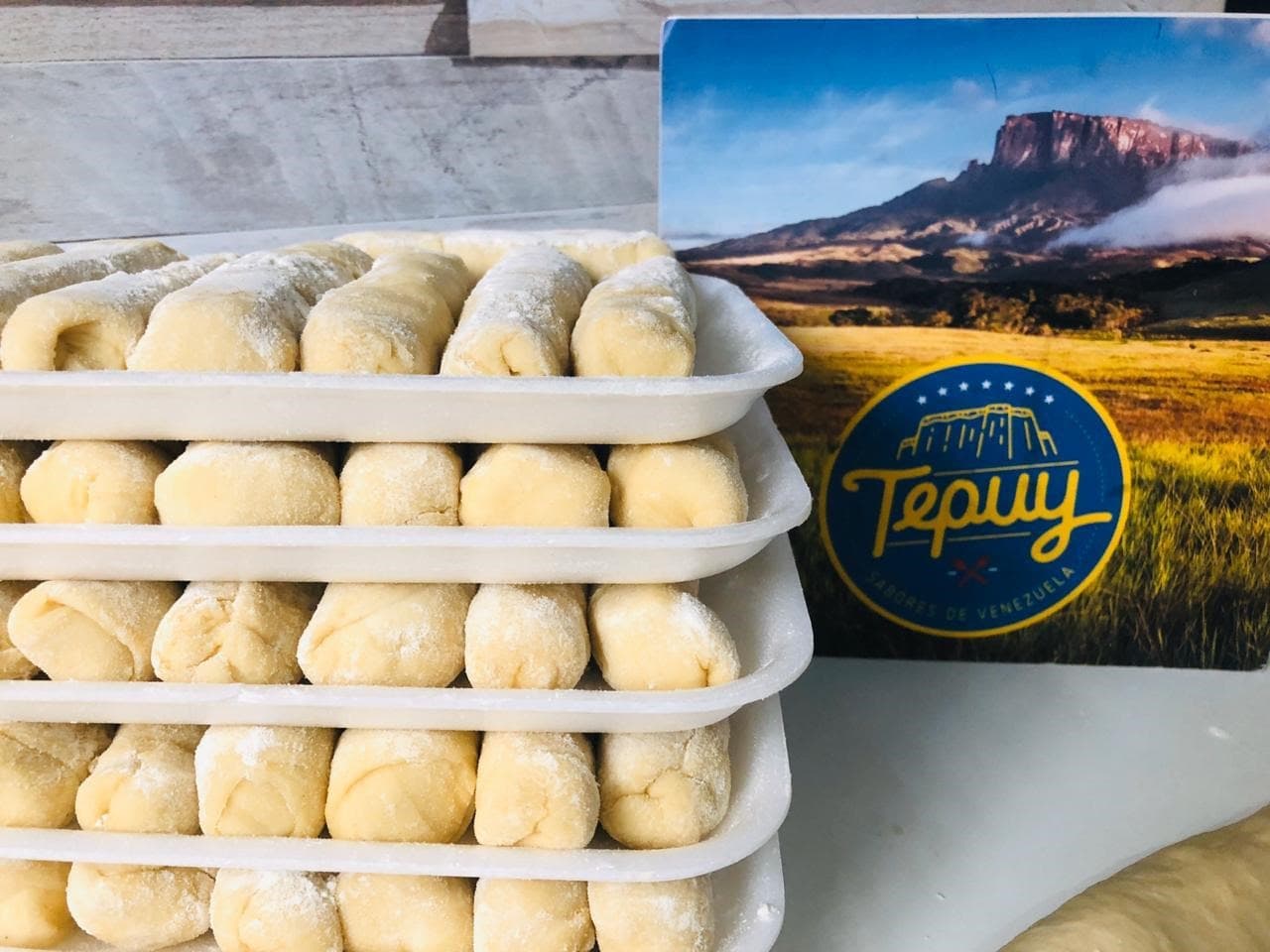Tequeños congelados
