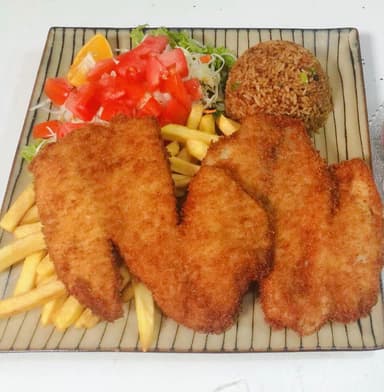 Filet de Pescado a la Milanesa