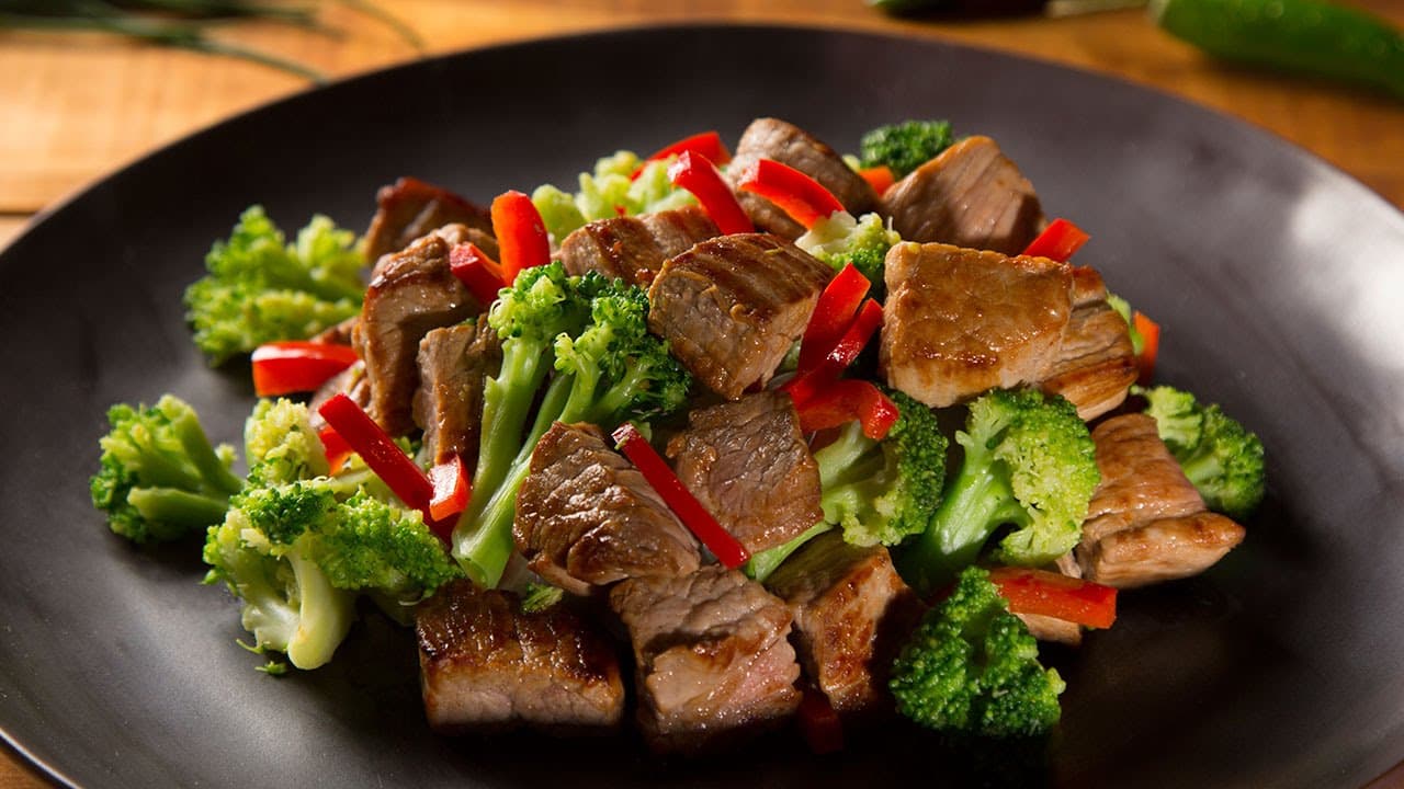 Menú Carne de Res con Verdura