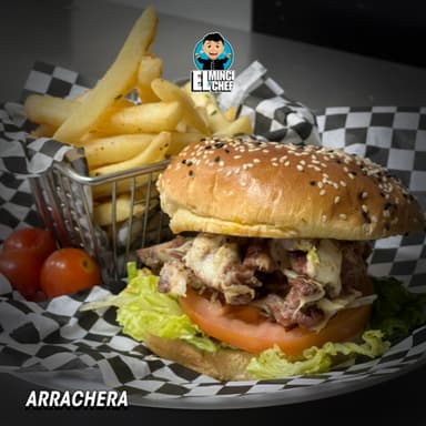 Hamburguesa Arrachera