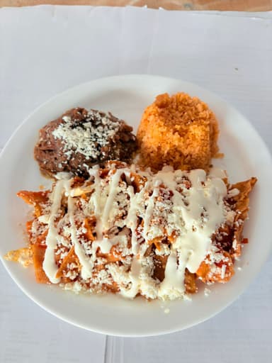 Chilaquiles Rojos