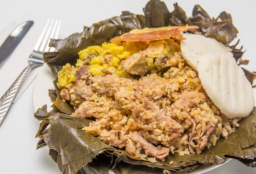 Mixto grande Tamal + Lechona