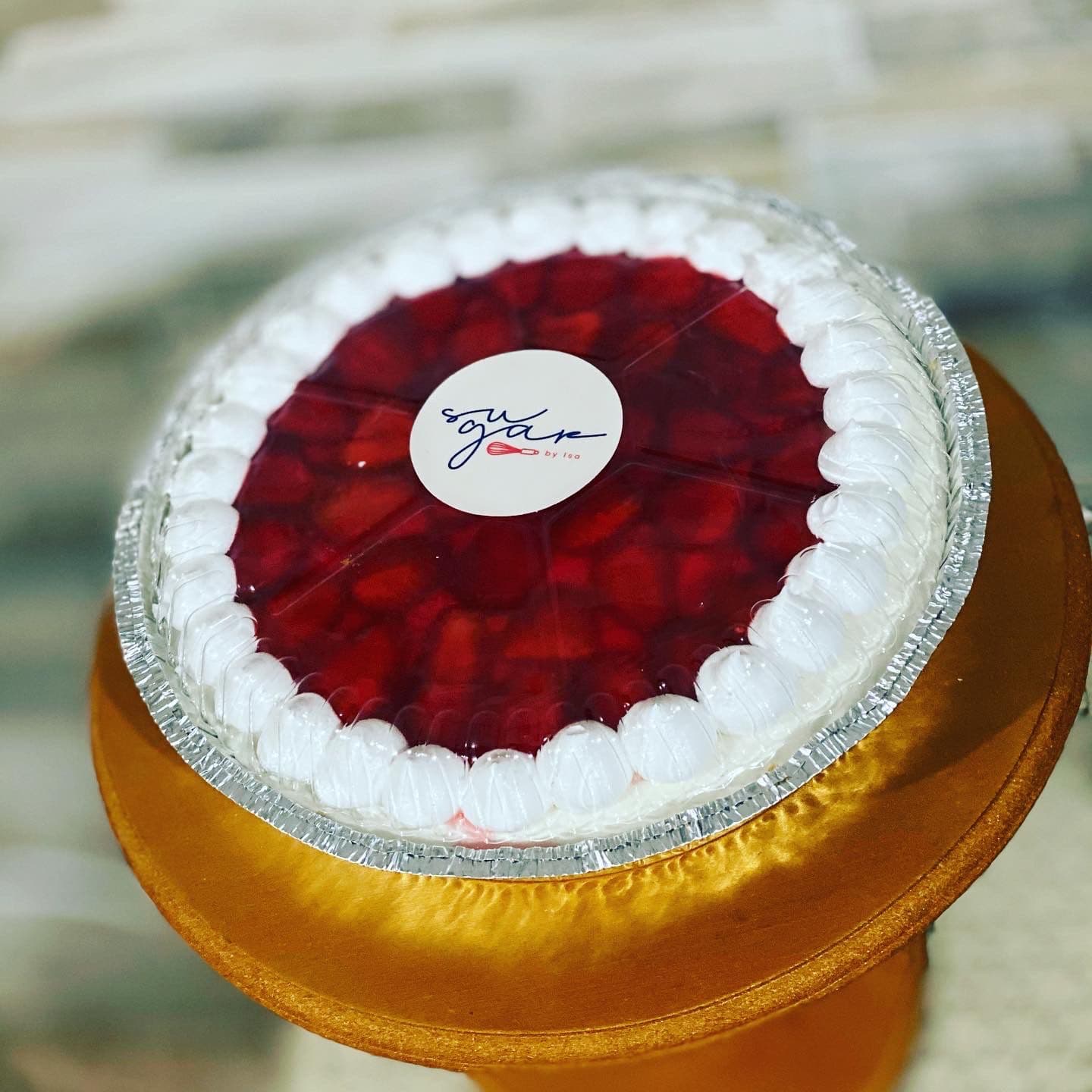 Torta Chesscake de Fresa