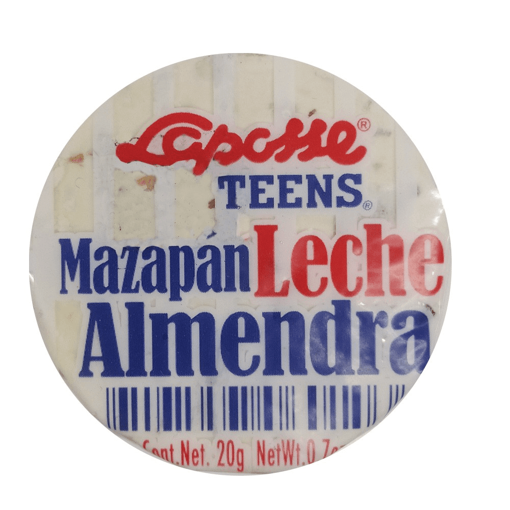 MAZAPAN LECHE ALMENDRA 20GR