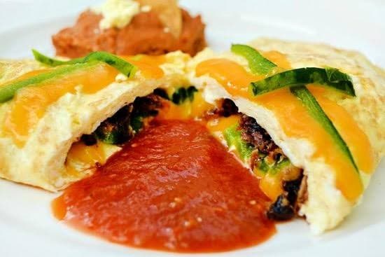 Omelette de Chicharrón