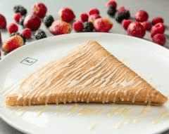 Crepa Mermelada de Zarzamora y Queso Crema