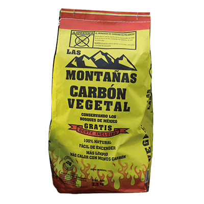 CARBON VEGETAL MONTAÑAS 3KGS           .