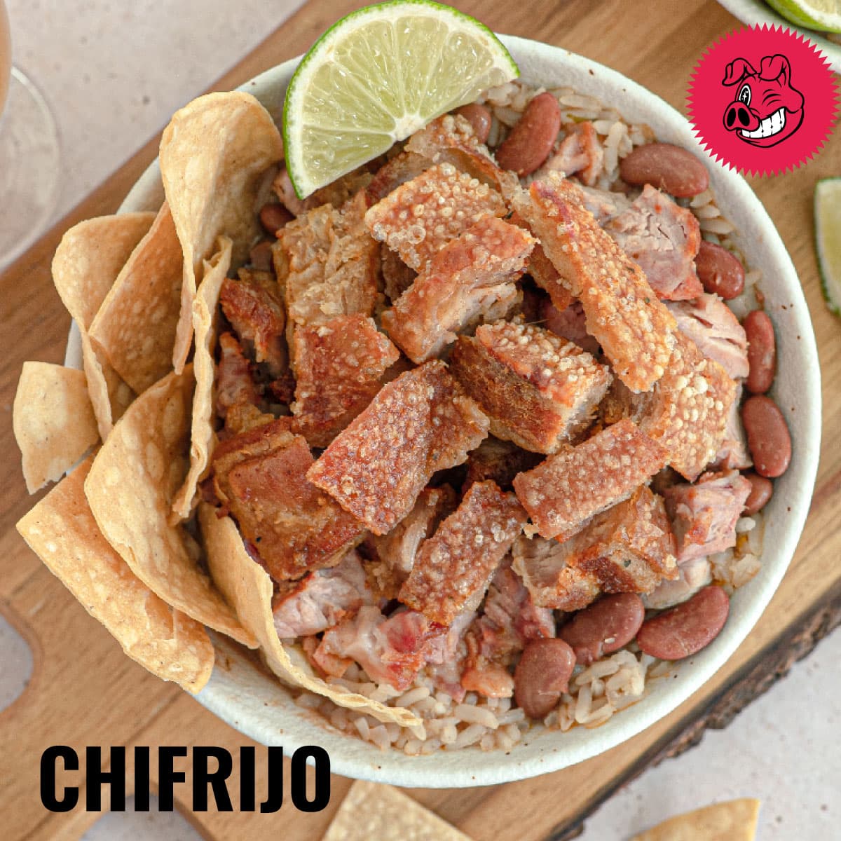 Chifrijo Grande + Coca Cola 355ml
