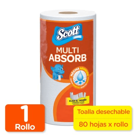 Toalla Multi Absorbente Scott 1 U
