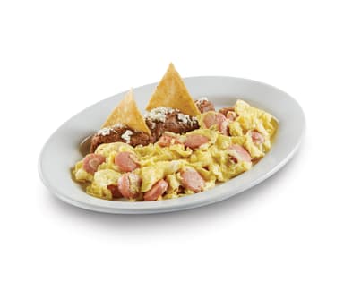 Huevo con Salchicha o Tocino o Chorizo o Jamón