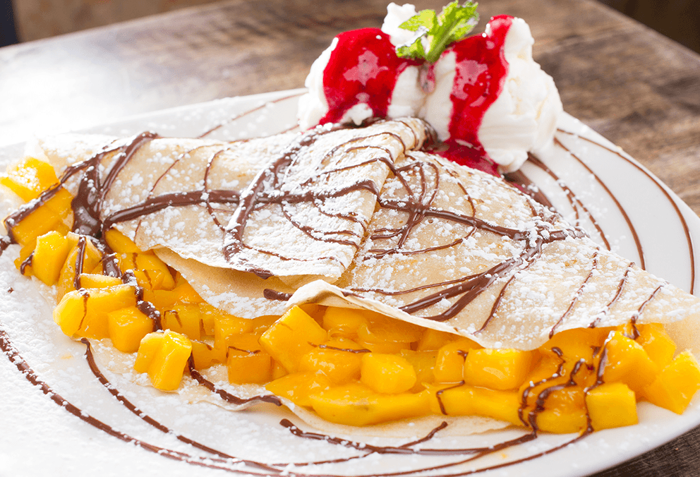Nutella peach