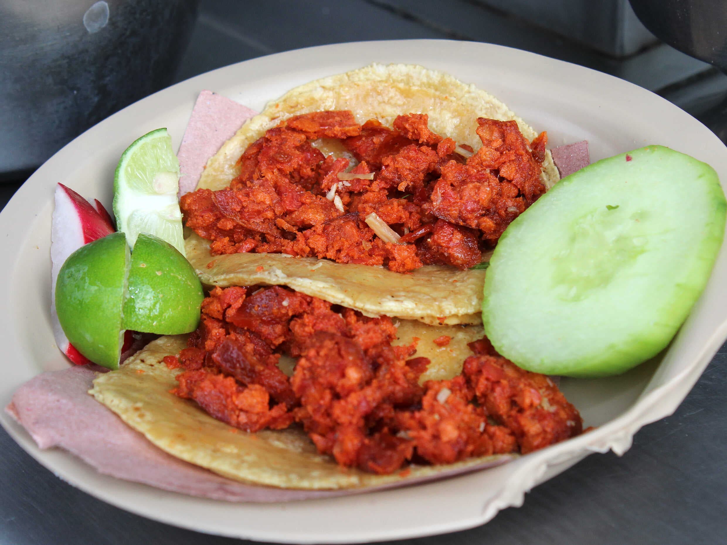 Taco de Longaniza