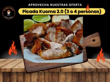 Picada Doble Chicharrón + Chorizo