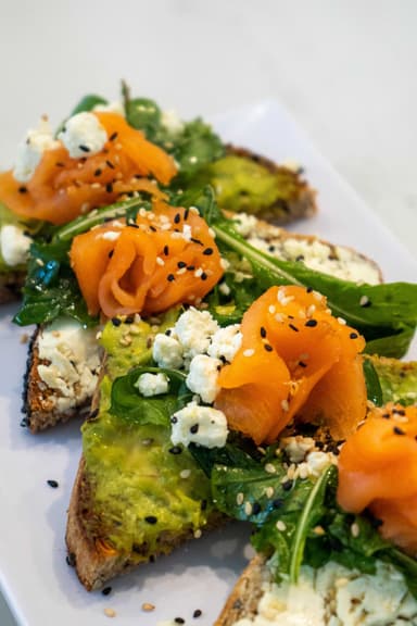Toast Smoked Salmón