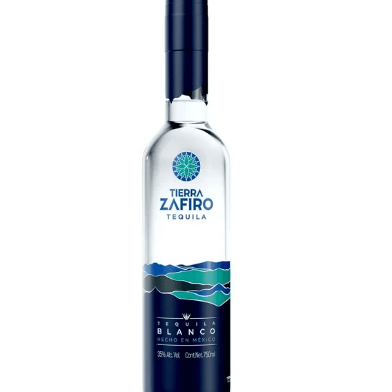 tierra zafiro tequila blanco 750ml