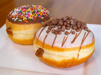 Dona Rellena con Dulce de Leche