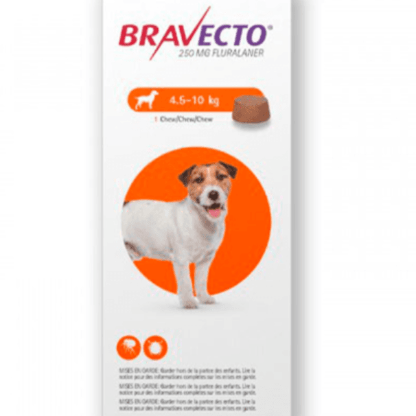 Bravecto Chew Tableta Masticable Antiparasitaria Externa par