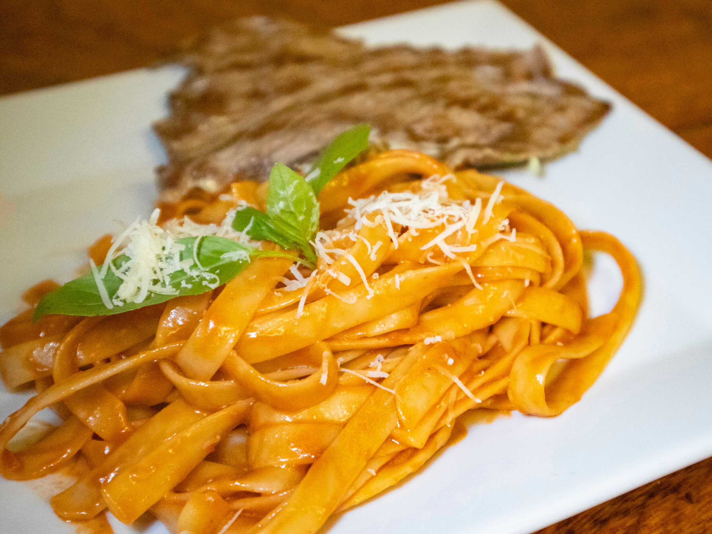 Fetuccini Salsa de Tomate