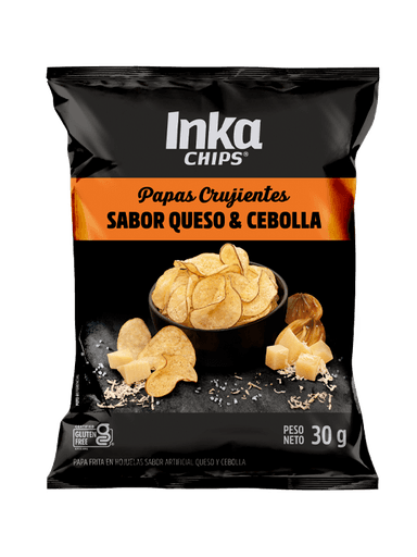 InkaChips Queso & Cebolla