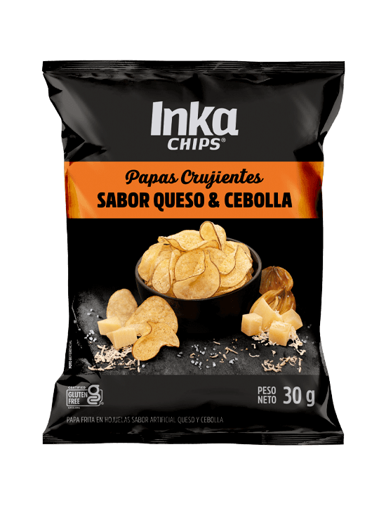InkaChips Queso & Cebolla
