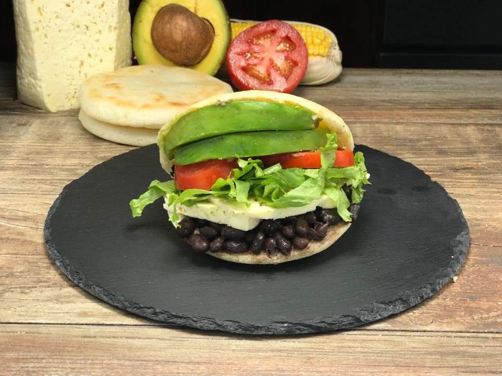 Arepa Vegetariana
