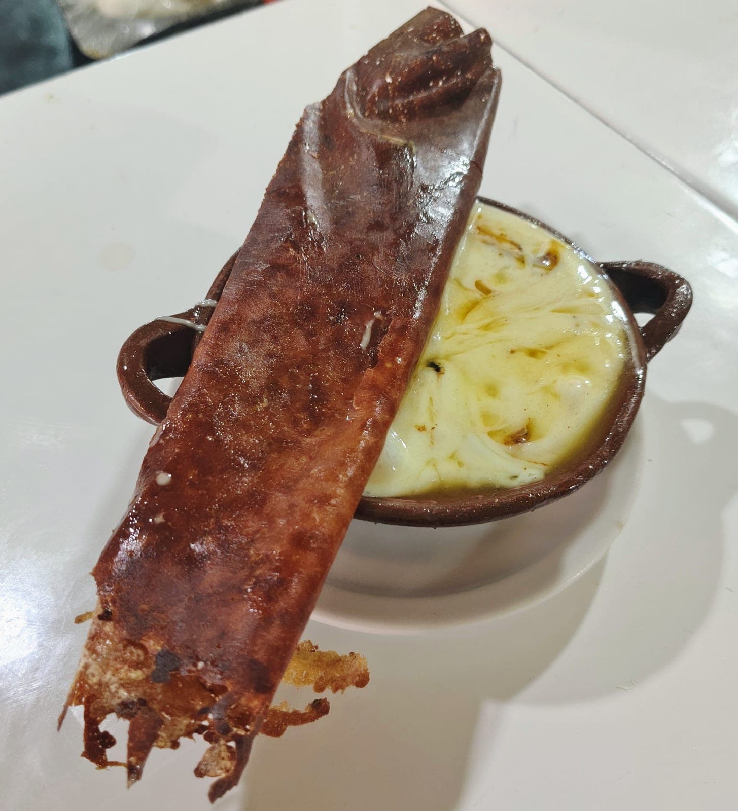 Casuelita con Queso Fundido