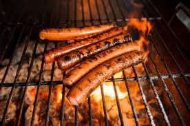 Salchichas Asadas  (6pzs).