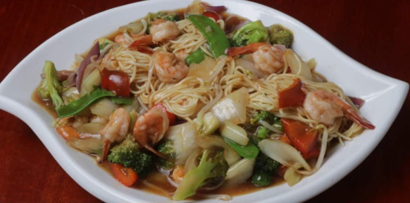 Tallarín con Langostino