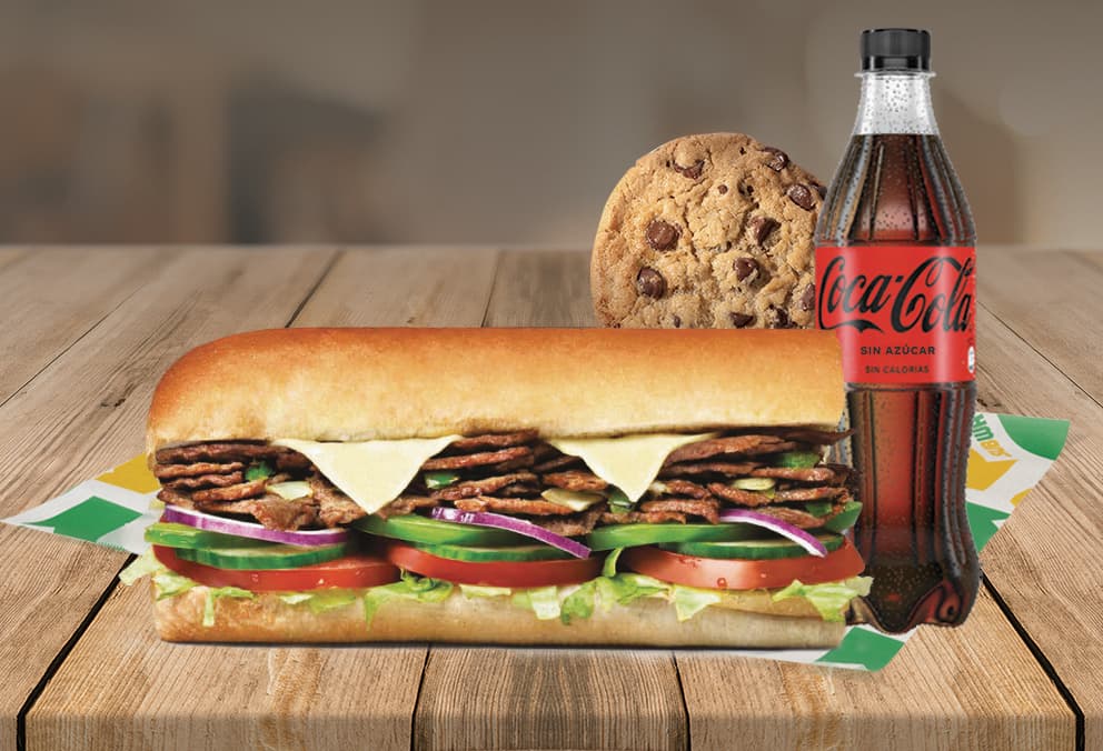 Combo Sub Steak and Cheese 15 cm