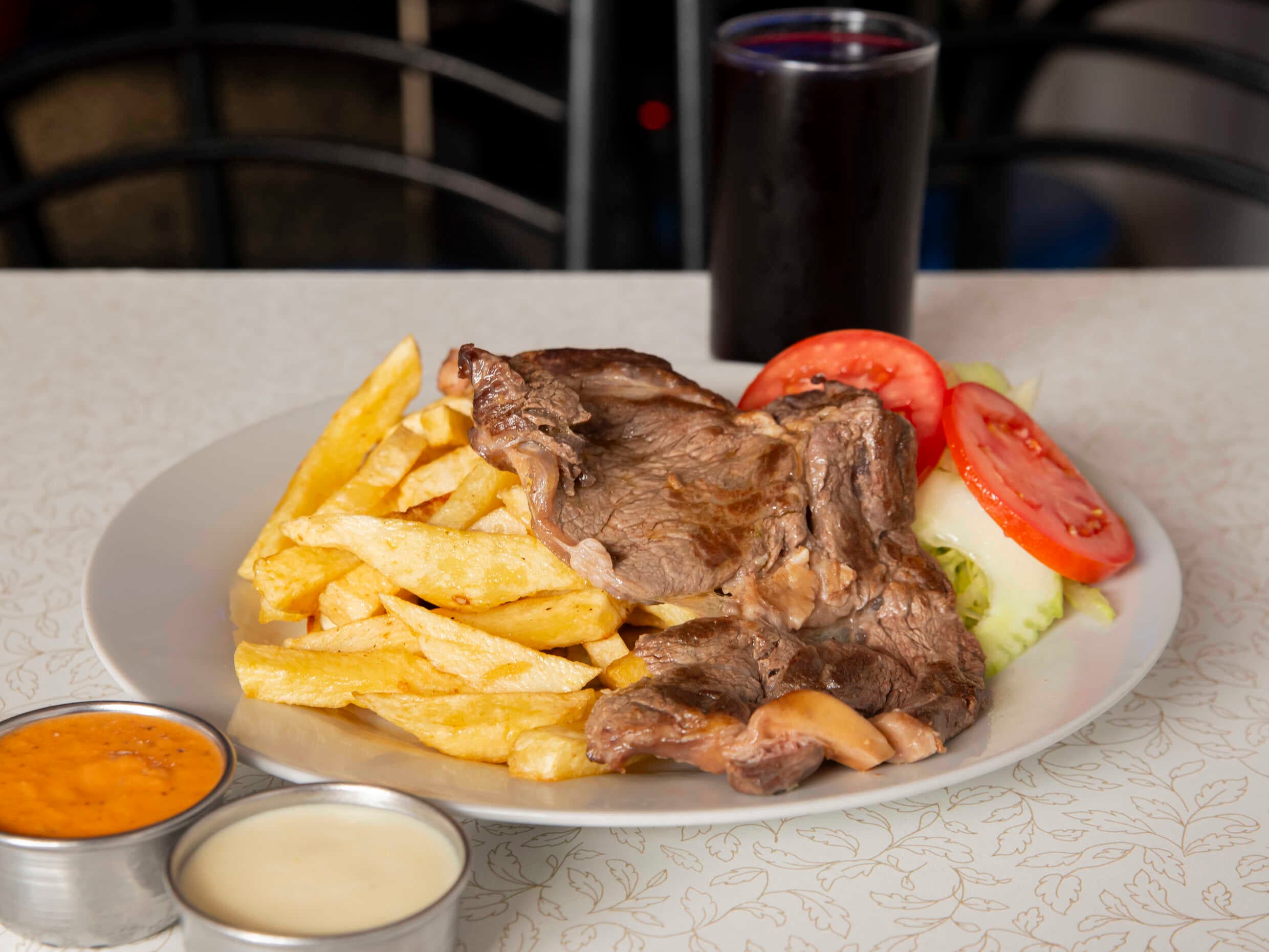Churrasco a la Plancha más Chicha