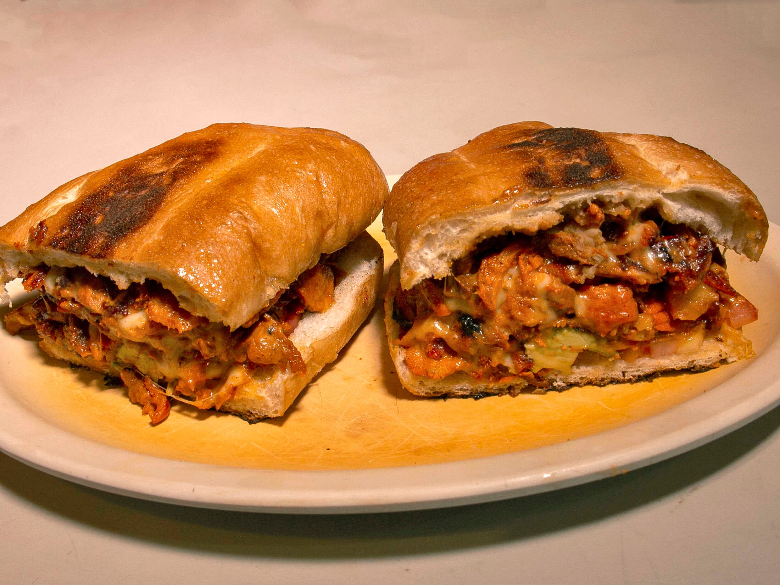 Torta Arrachera