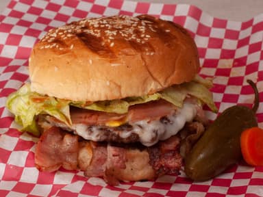 Hamburgesa de Carne Asada