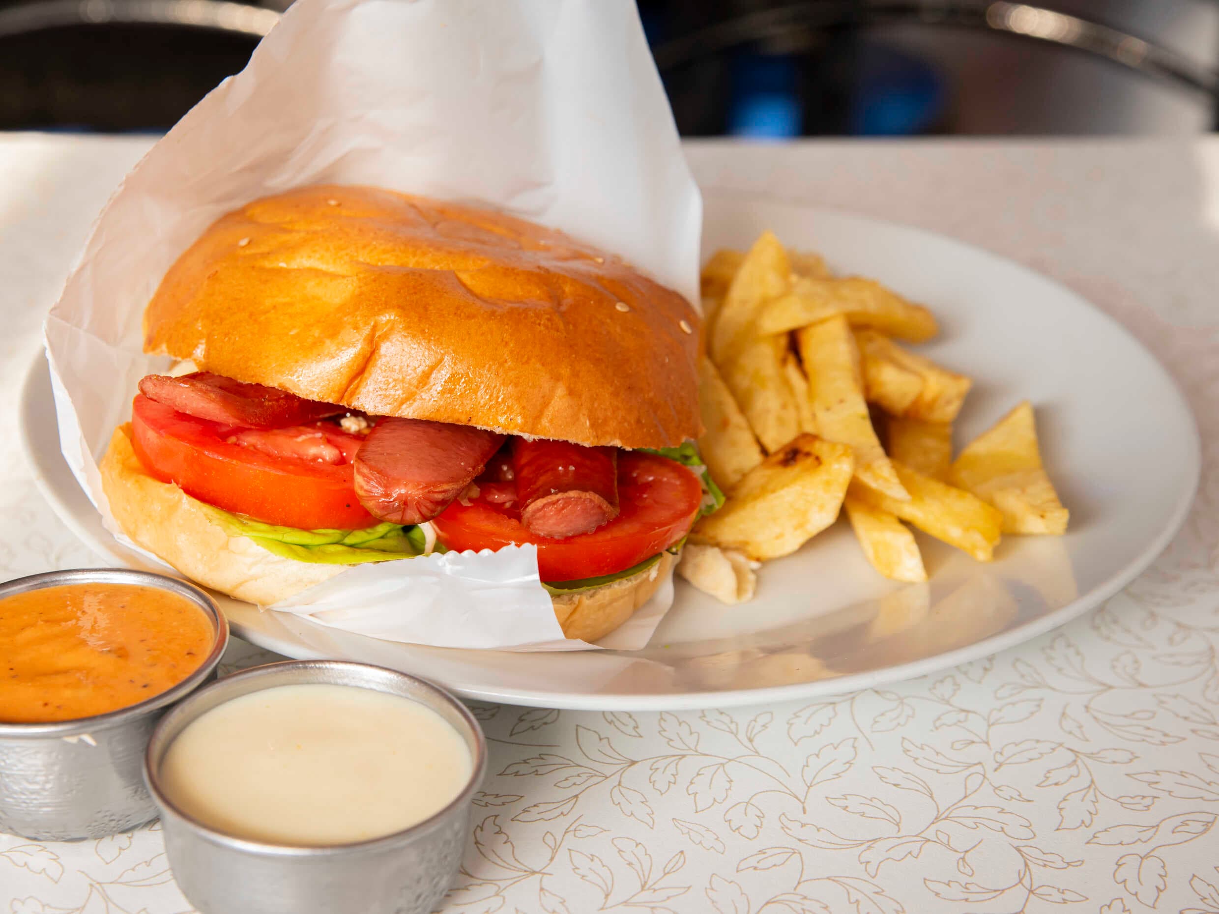Sándwich de Hot Dog