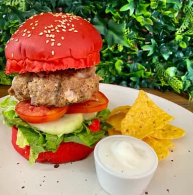 Hamburguesa La Voluminosa