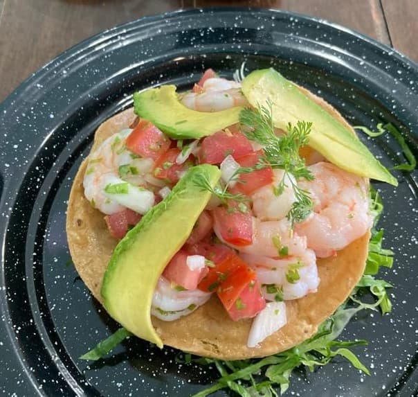 Tostada de Ceviche Malecón