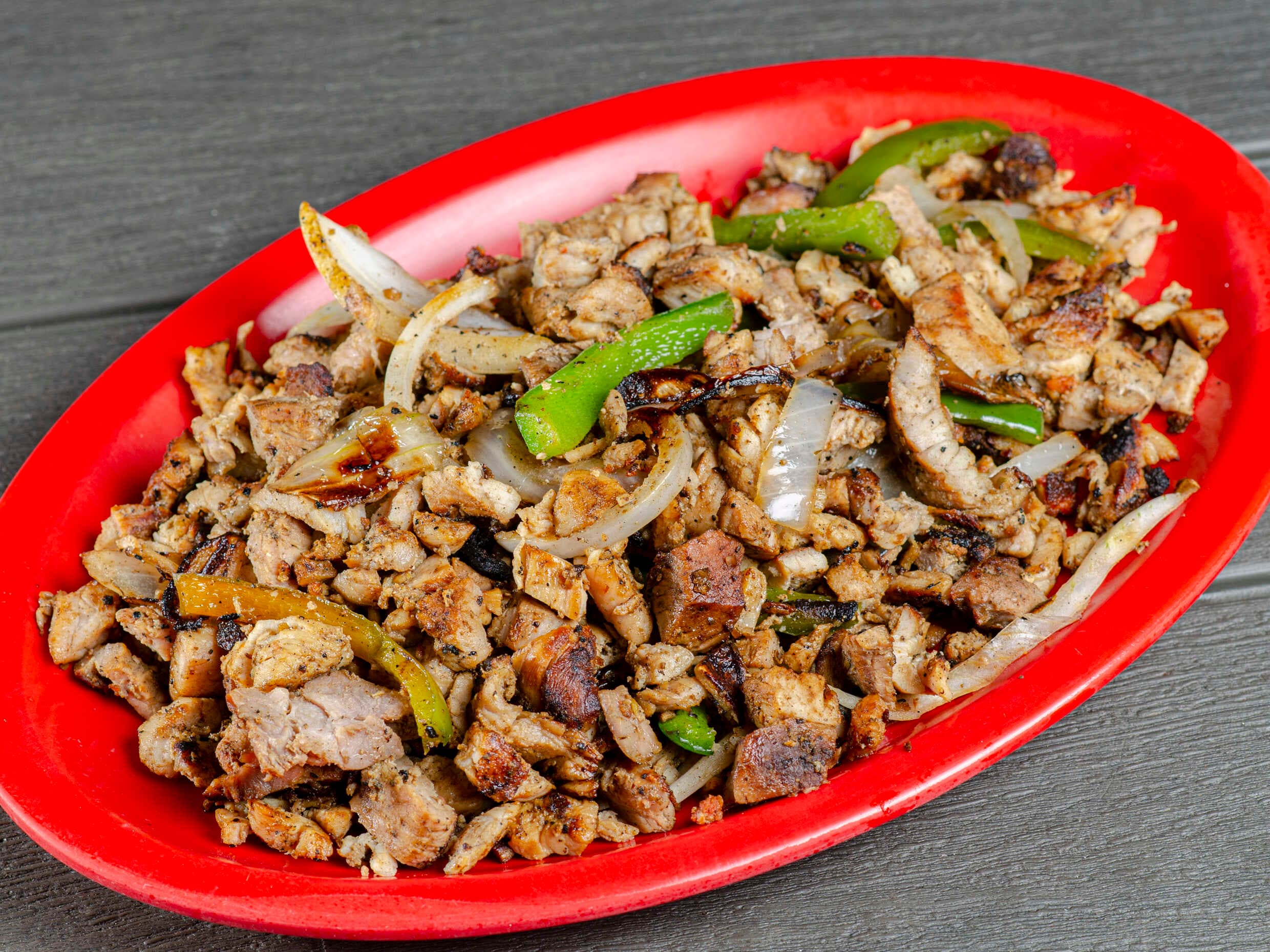 Alambre Cerdo Pastor, Chuleta o Enchilada