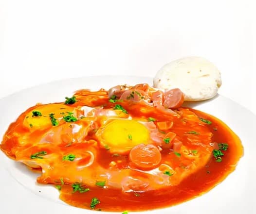 Desayuno Huevos a la Flamenca