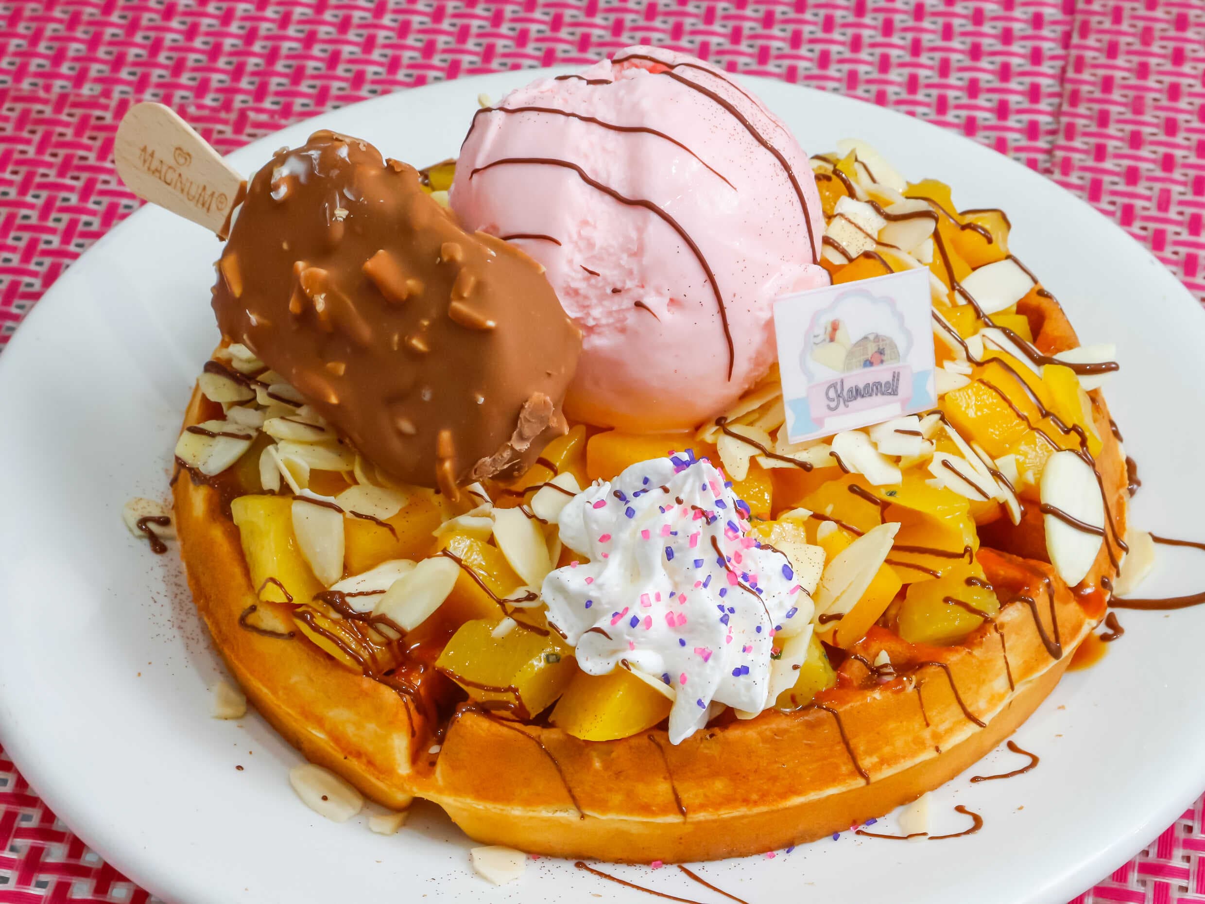 Waffle Dulce Pasión