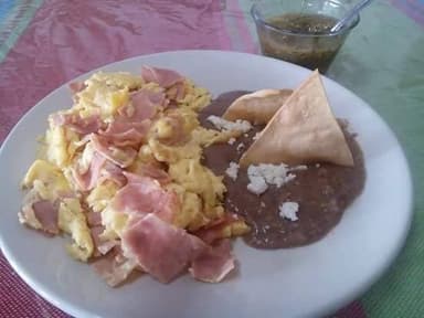 HUEVOS CON JAMÓN