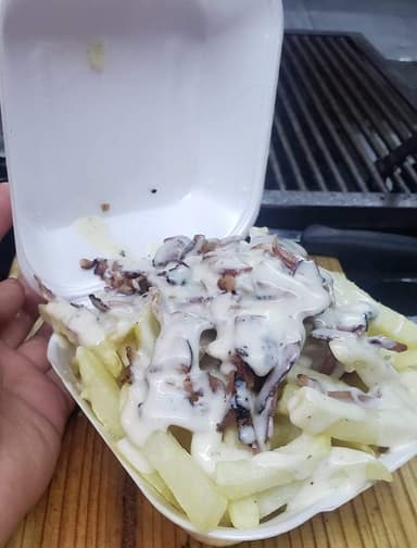 Papas Tocino