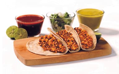 Taco de Chicharrón Prensado en Salsa Verde