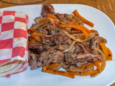 Fajitas de Arrachera para 2 Personas