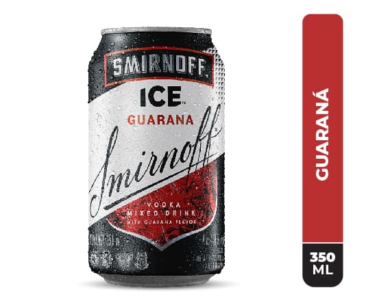 Bebida Smirnoff Ice Guaraná Lata 350 ml