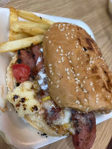 Combo Hamburguesa sencilla + Té